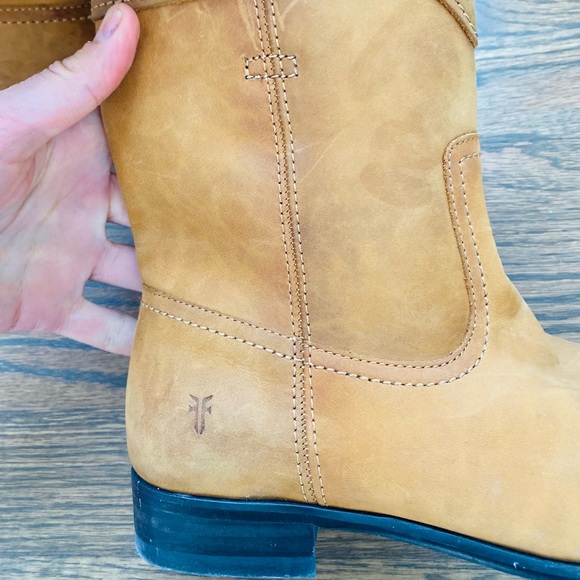 Frye Leather Women Short Riding Boot 3471443 size 6 - Picture 7 of 10